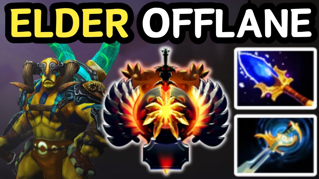 🔥 ELDER TITAN OFFLANE  INSANE DAMAGE 🔥 DOTA 2 🔥