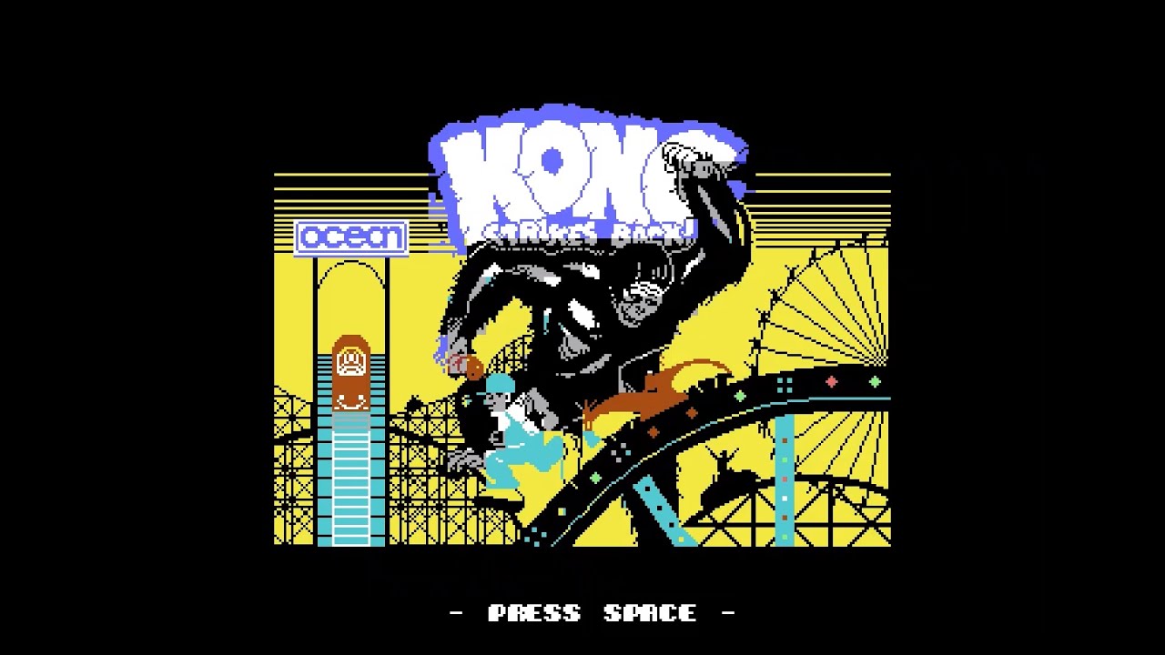 Commodore 64 Longplay [304] Kong Strikes Back (EU)