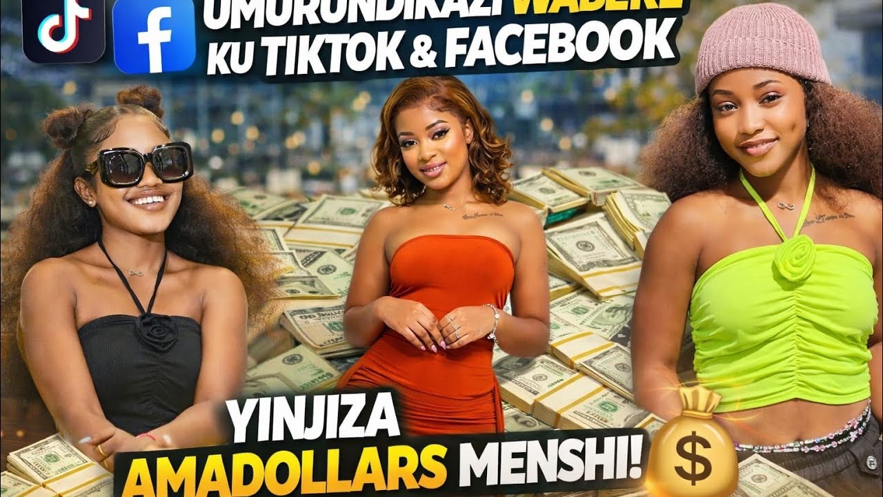 Queen keke: Umurundikazi wambere mu Burundi yinjiza amahera menshi kuri Tiktok// Facebook 