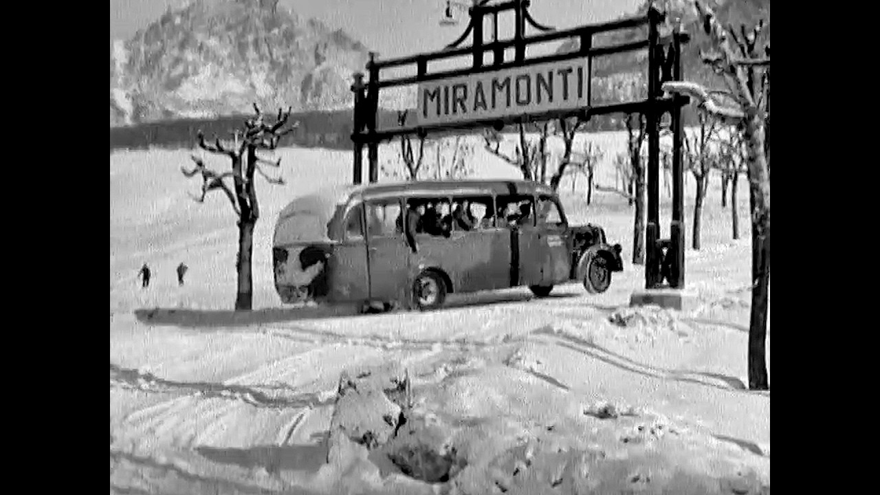 Esercito Americano a Cortina - il tempo libero (febbraio 1947)