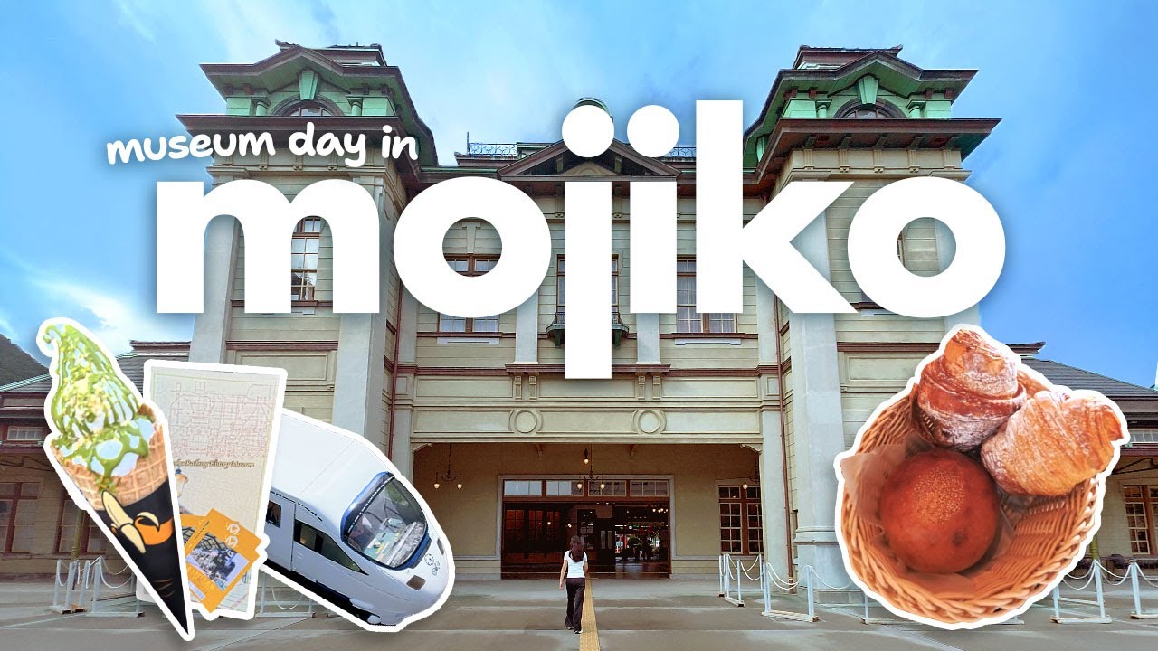 mojiko train museum day 3 | dog-friendly bakery breakfast & kyushu railway museum adventures