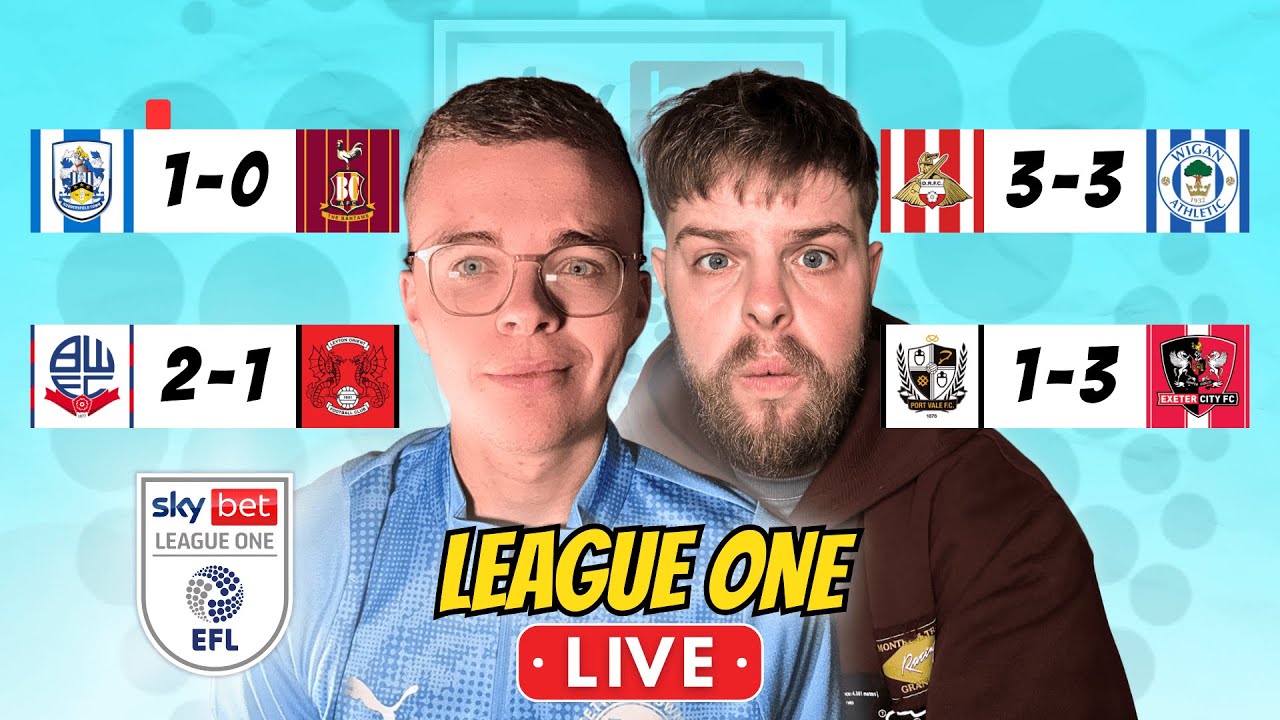 BOLTON WIN LATE! LINCOLN 6 CLEAR OF 3rd! | LEAGUE ONE LIVE