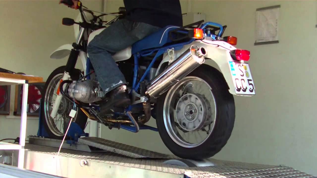 R80 GS Basic auf dem Leistungsprüfstand