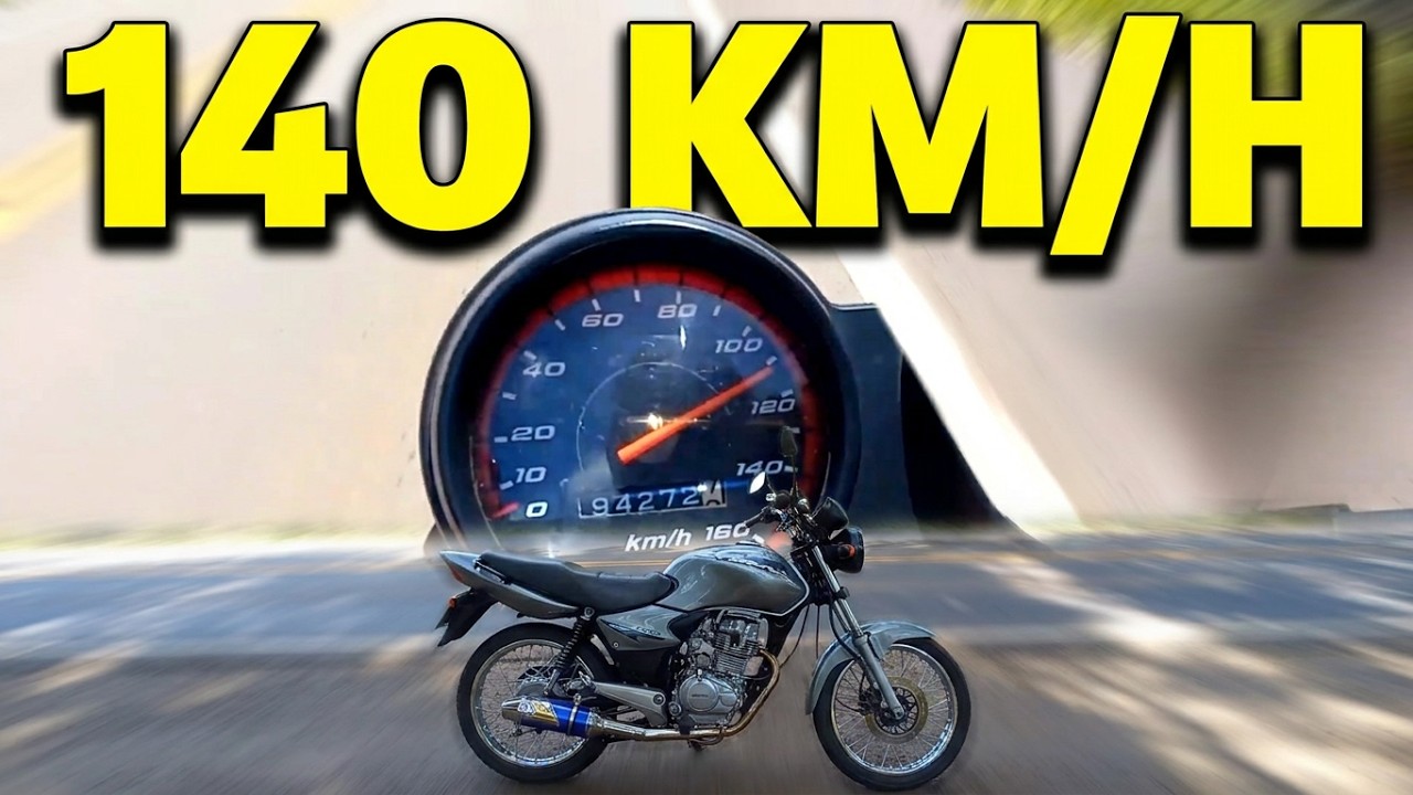 Fiz + um Teste com a Titan 125/175cc