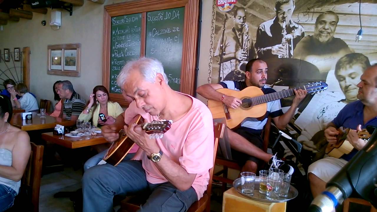 Silvério Pontes e Ronaldo do Bandolim no Bar Itália - Niterói - Lábios que Beijei