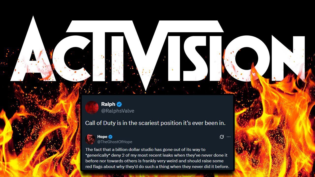 Call of Duty leakers just went SCORCHED EARTH on Activision and it's BEAUTIFUL