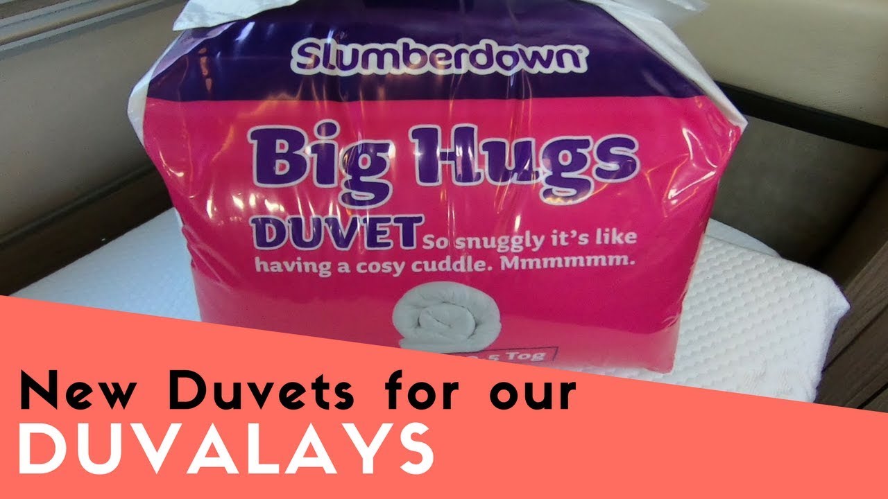Upgrading our Motorhome Duvalay Sleeping Bags