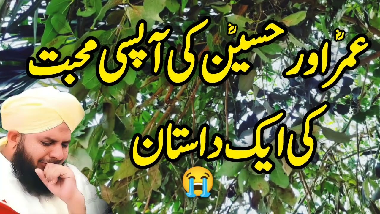 Hazrat Umar R.A ki Hazrat Hussain R.A Sy Mohbat | Ajmal raja kadri