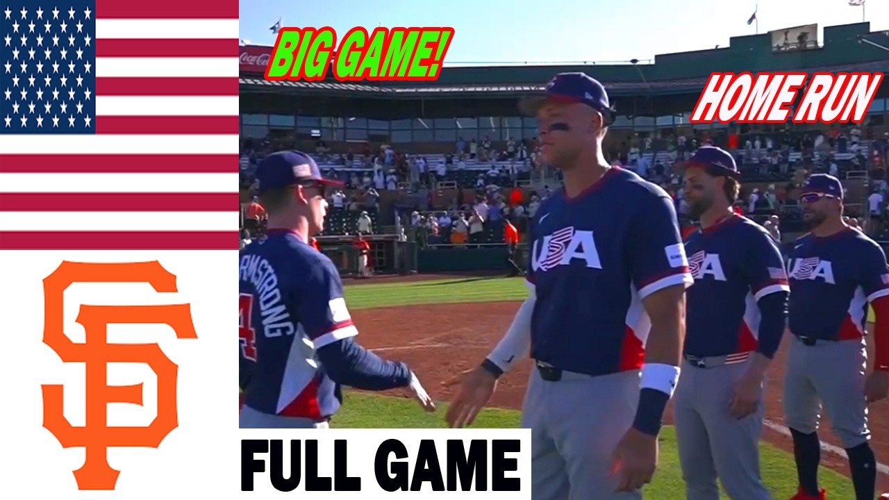 USA vs San Francisco FULL GAME Highlights | World Baseball Classic 2026 Exhibition Game