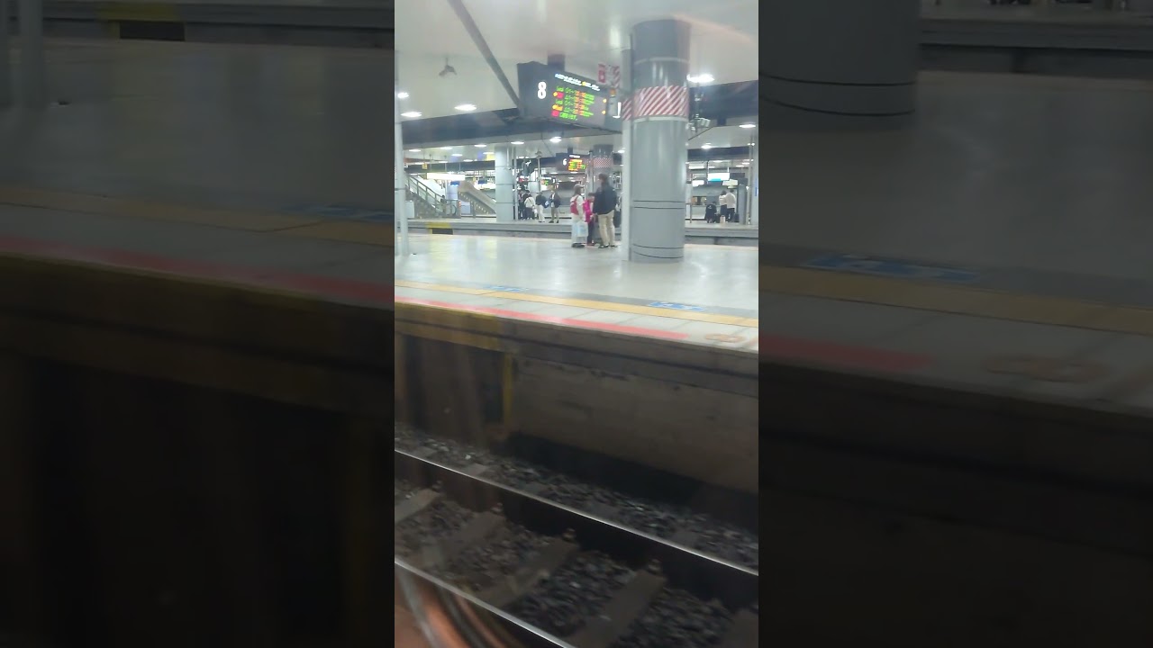 【新大阪駅到着〜train station〜】〜各駅停車車窓〜train view〜