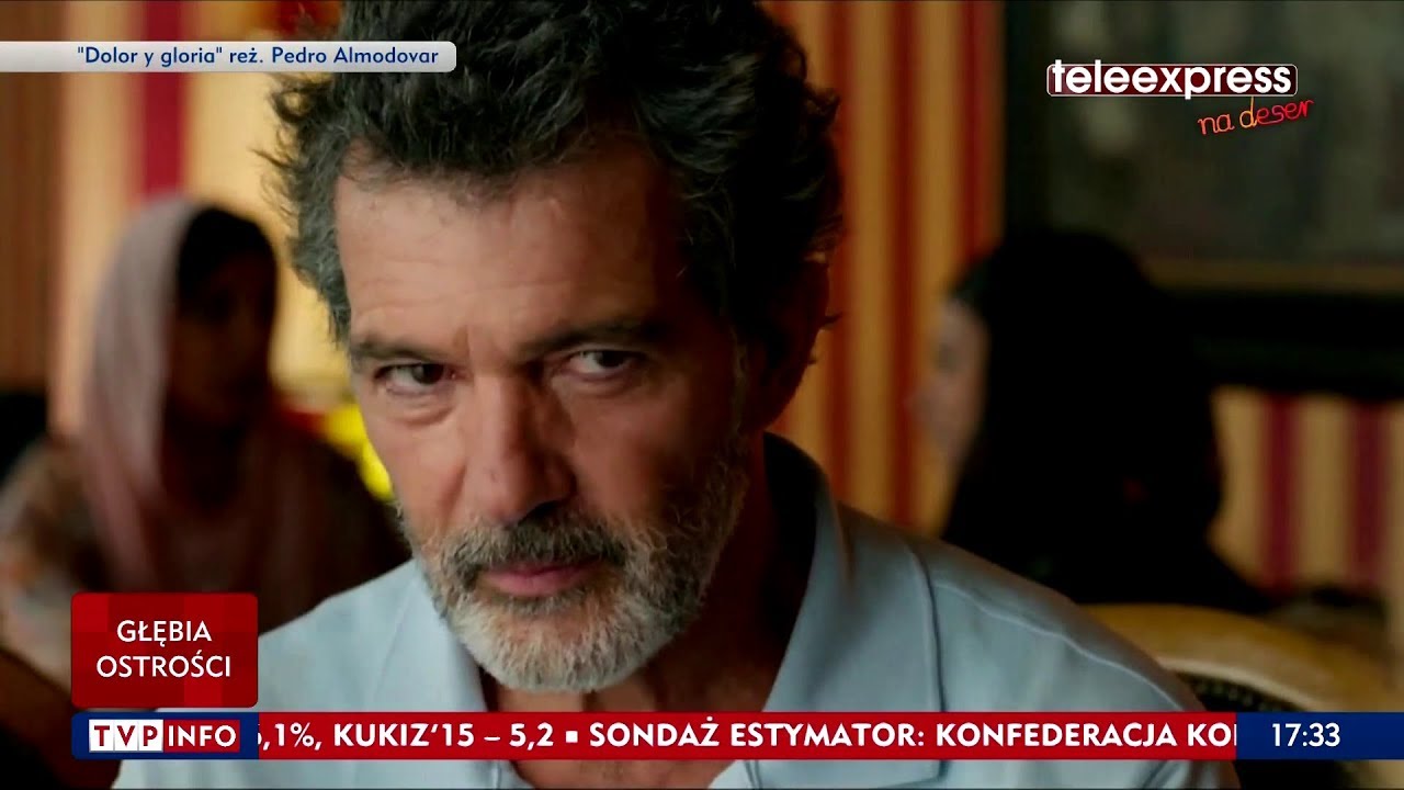 Teleexpress na deser: Premiera filmu „Ból i blask” w Hiszpanii