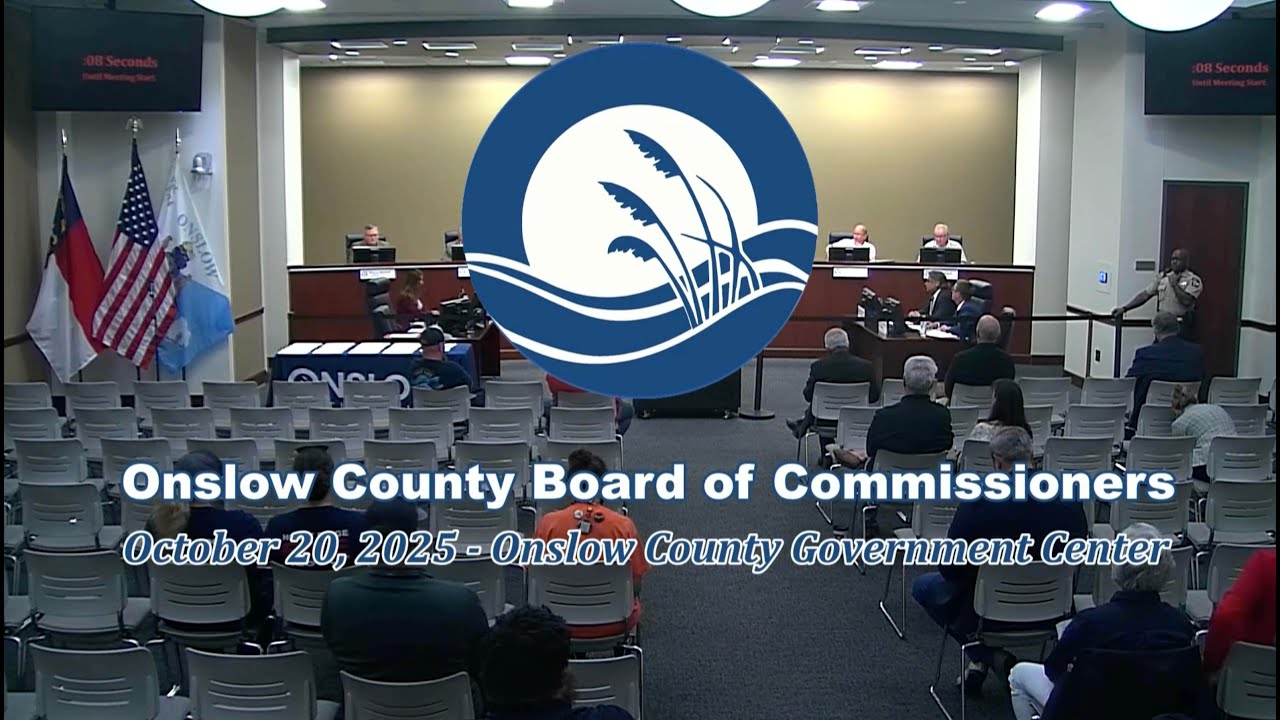 Onslow County Board of Commissioners' Meeting