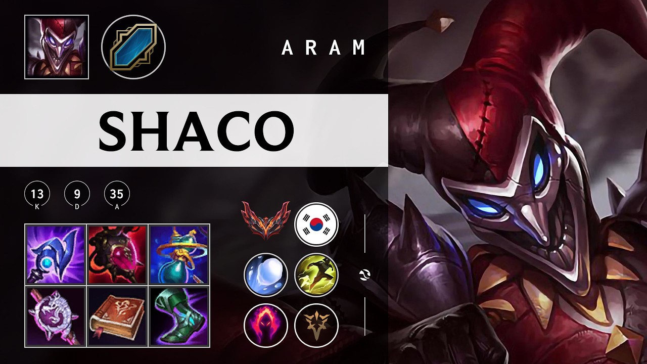 Shaco ARAM - KR Grandmaster Patch 26.03