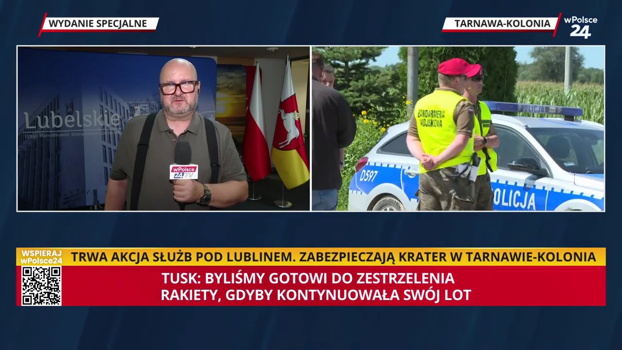 Rosyjska rakieta uderzyła w Polskę | Raport Wiadomości