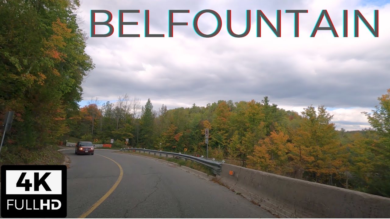 Belfountain | Early fall 2023 | Scenic Drive Tour | 4k 60 fps
