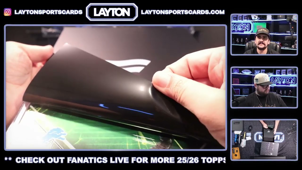 2025 Fanatics Under Wraps Emanate Football 10 Box Case Break #17