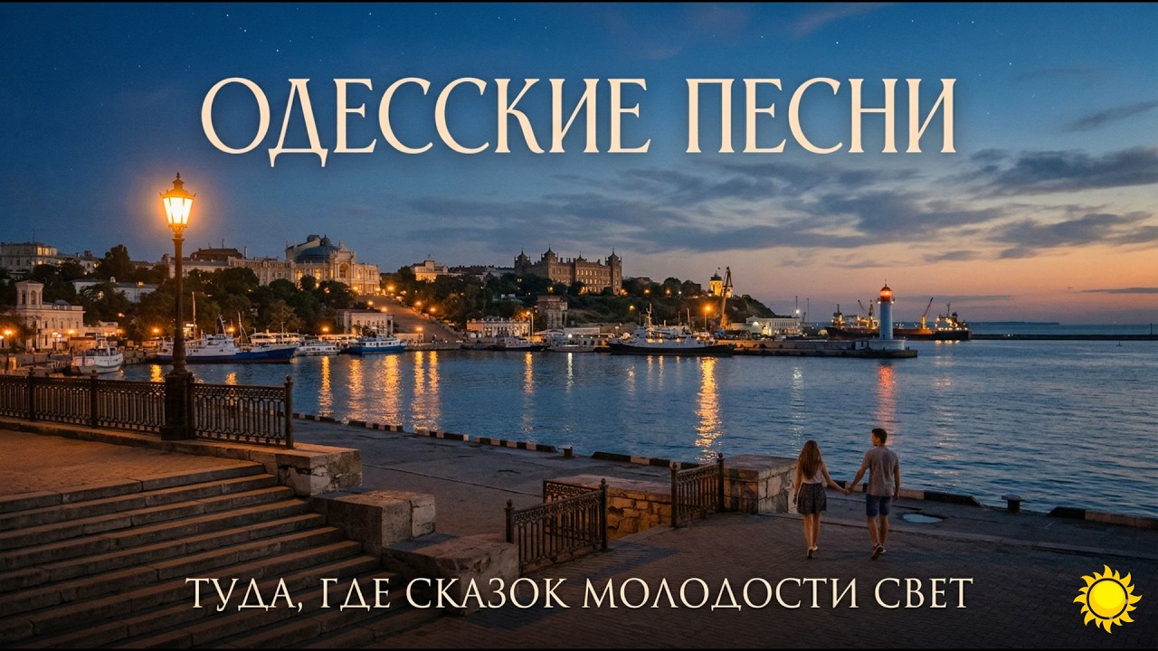 Туда, где сказок молодости свет...Песня за Одессу. Odessa Song