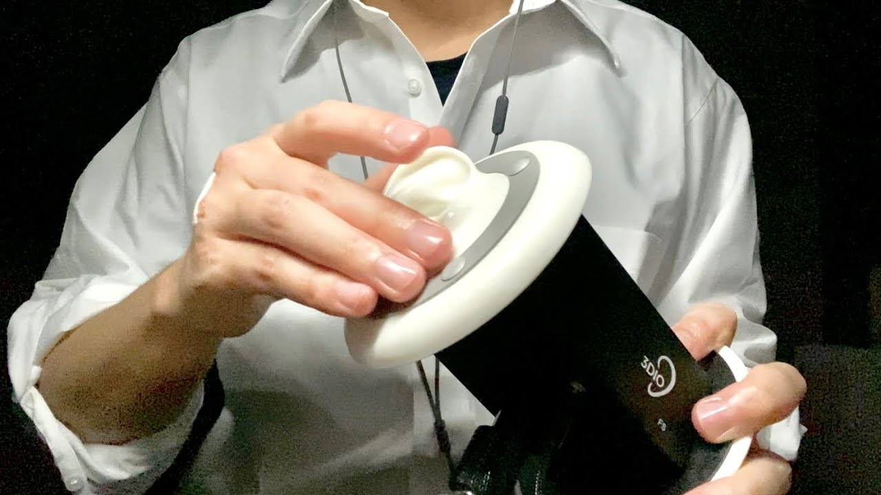 【ASMR】聴いてるとウトウトしてくる耳のオイルマッサージ 睡眠用 1時間 声なし No talking Ear oil massage for Sleep Relaxing 1hour