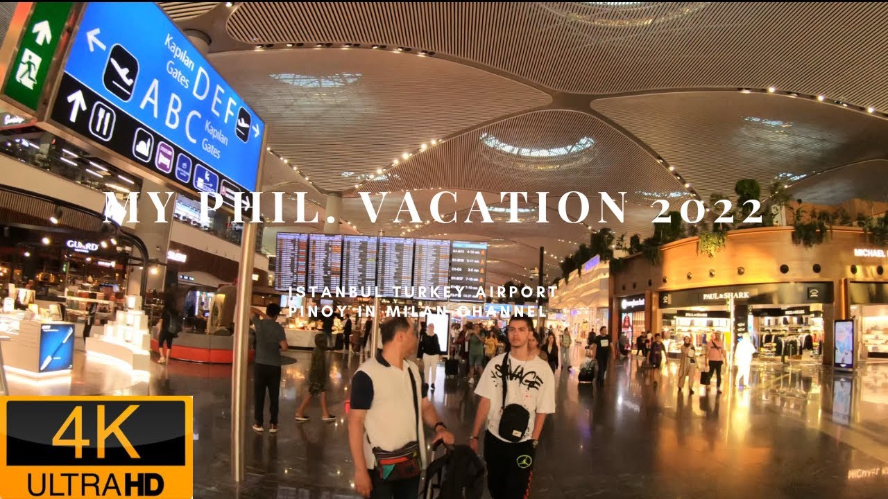 4k Istanbul Turkey Airport || My Connecting Flight || Monsieurmickeydd 