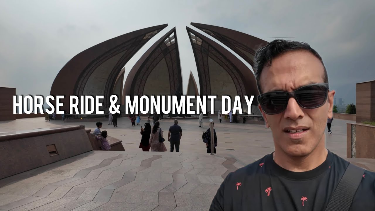 Exploring Pakistan Monument 🇵🇰 | Horse Ride & Museum Tour