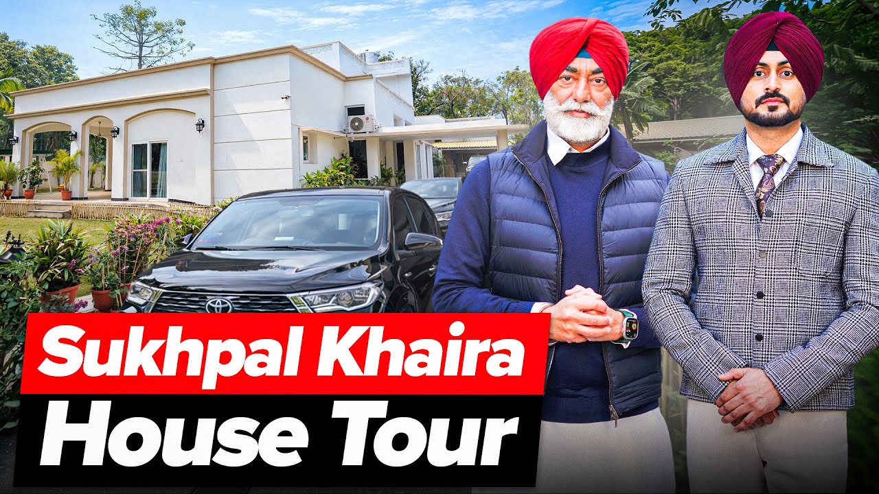 Sukhpal Khaira Chandigarh House Tour | Punjabi Podcast | Sardar’s Take 