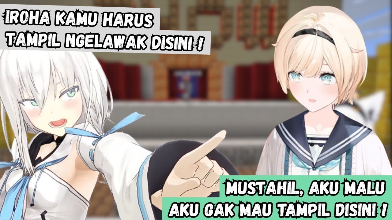 Fubuki Bikin Stage buat Holomem Ngelawak dan Iroha yang Malu Stelah Dijadikan Kelinci Percobaan