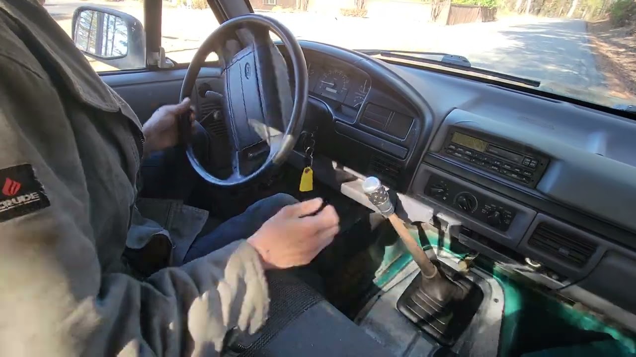 1996 F150 4.9 inline 6 5 speed short ride along