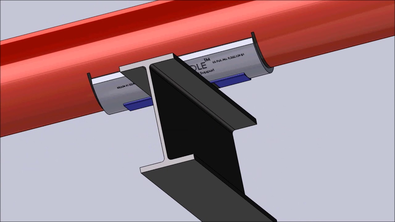 Installation Video for Pipe Support C Saddle Pipe Shoes