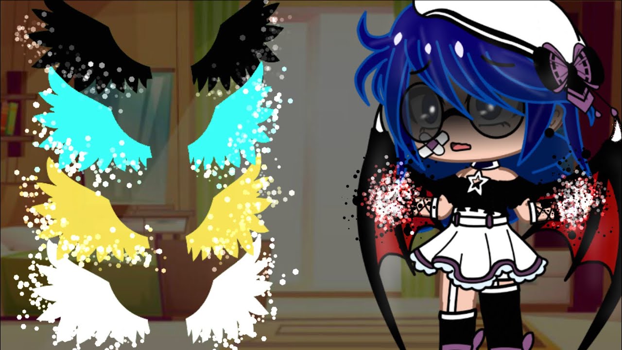 💎Legendary wings💎// ⚠️flash warning ⚠️ ✨original by ✨@G.gacha_potato