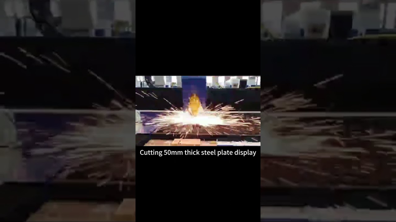 PENGWO 30000W laser cutting machinesingle tablehigh powerextra thickness cutting+8613791372176