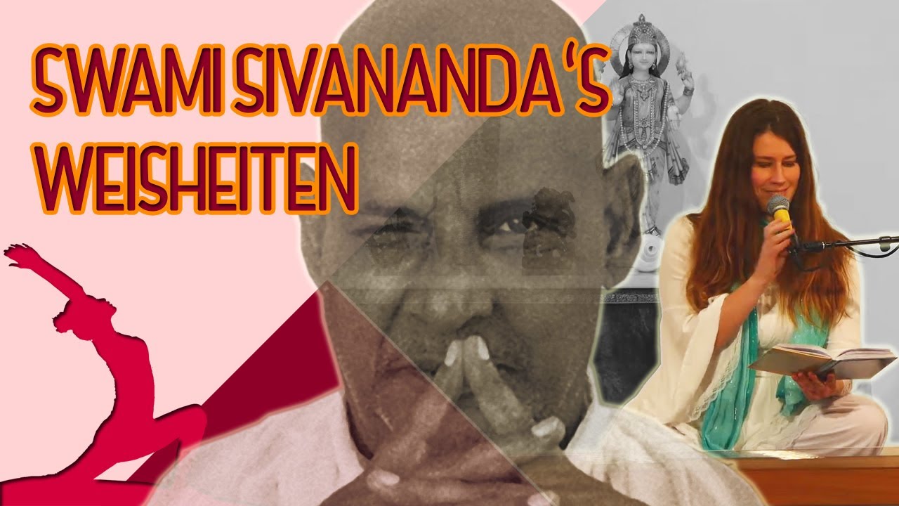 Yogastunde mit Satyadevi - Sivanandas Weisheiten - Yoga Vidya live