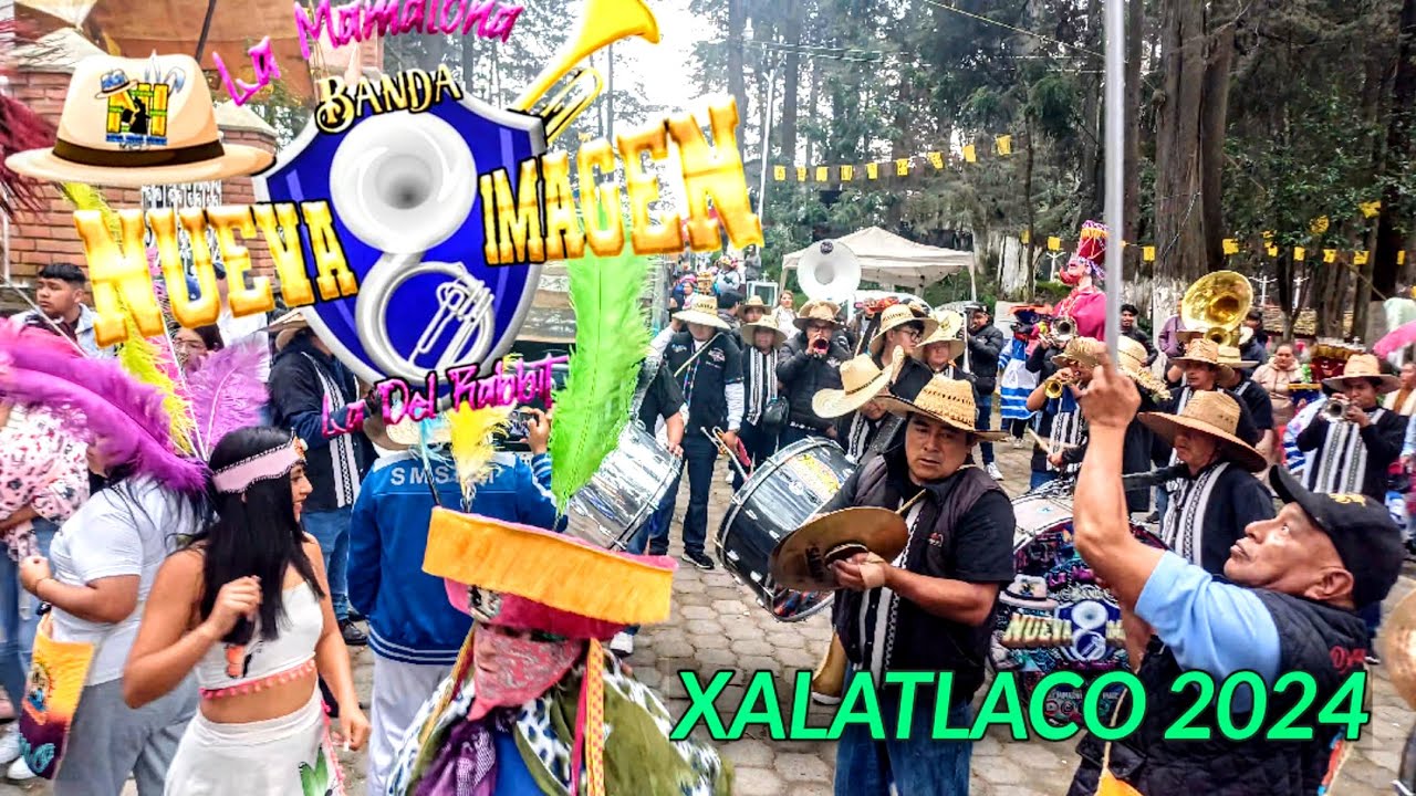 CHINELOS EN XALATLACO 2024 | FIESTA PATRONAL SAN FRANCISCO DE ASIS-BANDA LA MAMALONA NUEVA IMAGEN