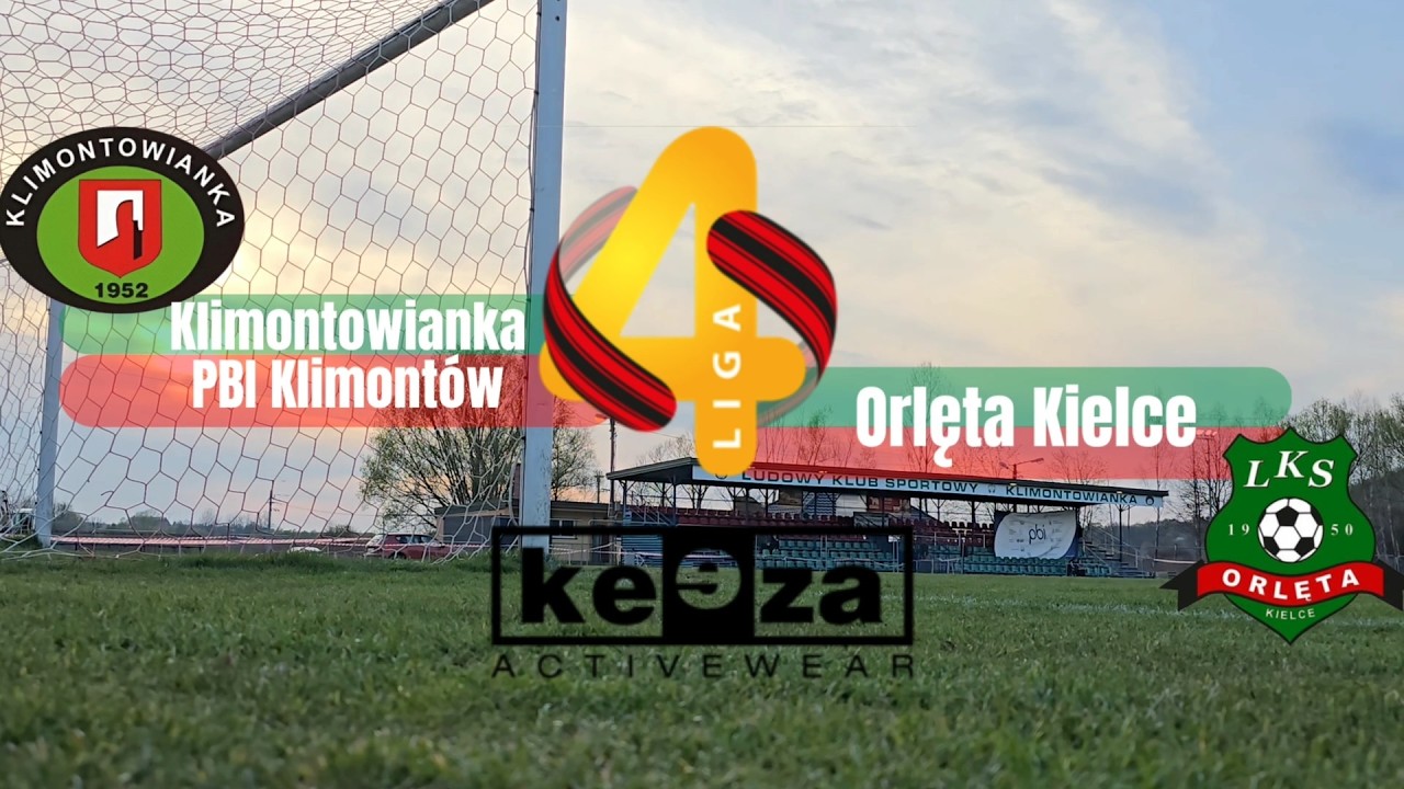 Klimontowianka PBI Klimont&oacute;w 1:0 Orlęta Kielce | SKR&Oacute;T MECZU | 24. kolejka 4 Ligi Świętokrzyskiej