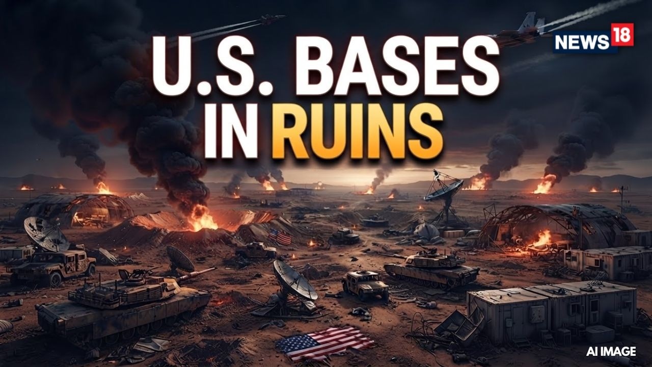 Live | US Bases In Ruins? | Multiple Strikes From Iran Military Bases In Kuwait, Qatar, Bahrain