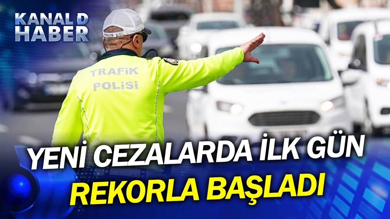 Trafik Cezalarında Düzenleneme Sonrası İlk Gün Rekorla Başladı!