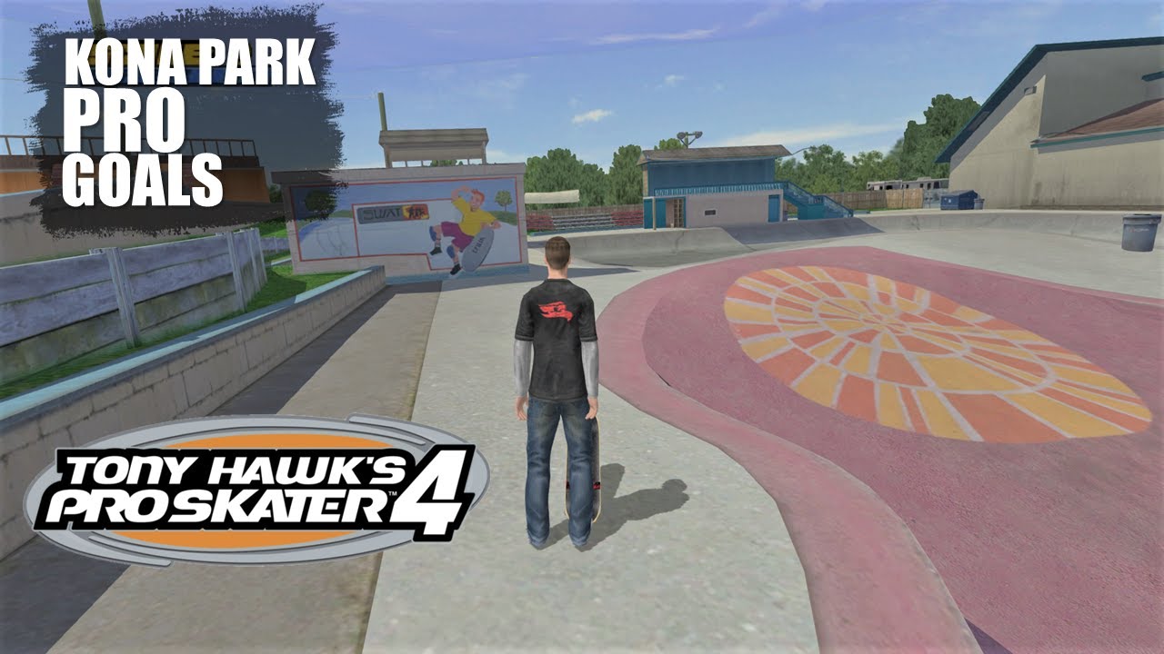 Tony Hawk's Pro Skater 4 (PS2) - Kona Park: Pro Goals