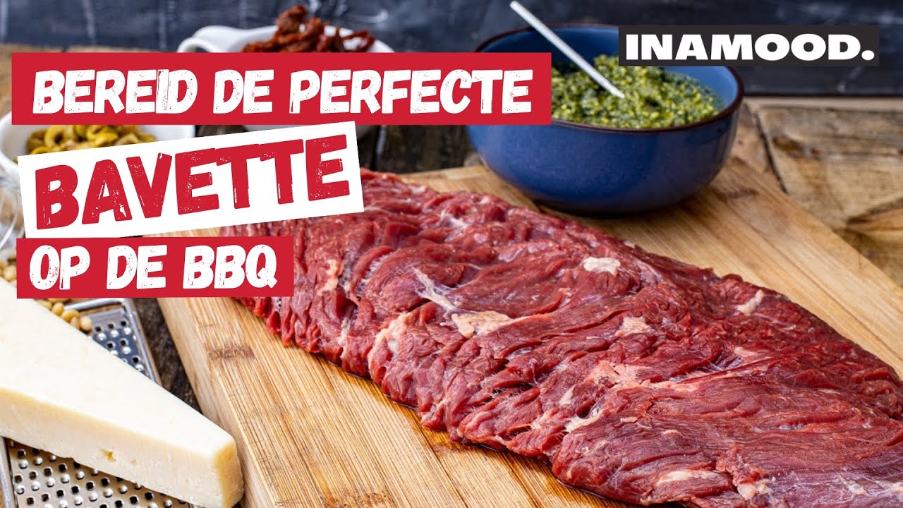 Zo bereid je een bavette op de barbecue | Inamood