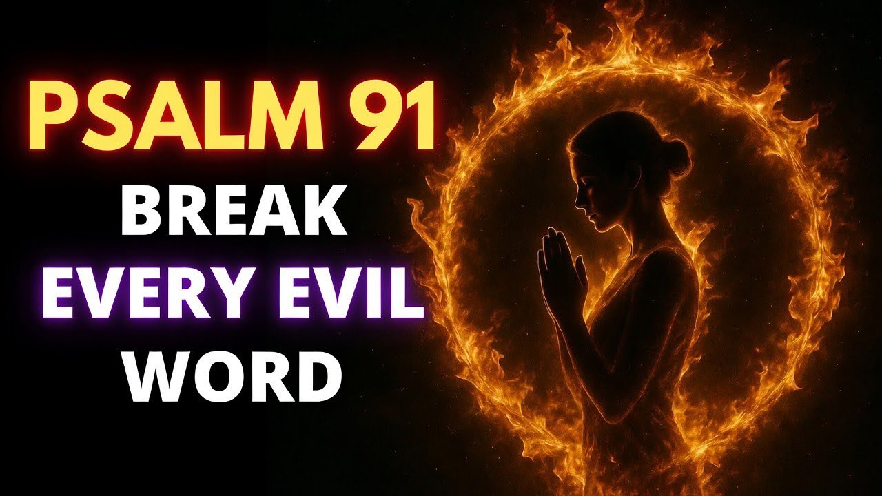 PSALM 91 + 27 + 109 — Every Evil Word Spoken Against You BACKFIRES & TURNS TO ASHES BY GOD’S FIRE 🔥🙏