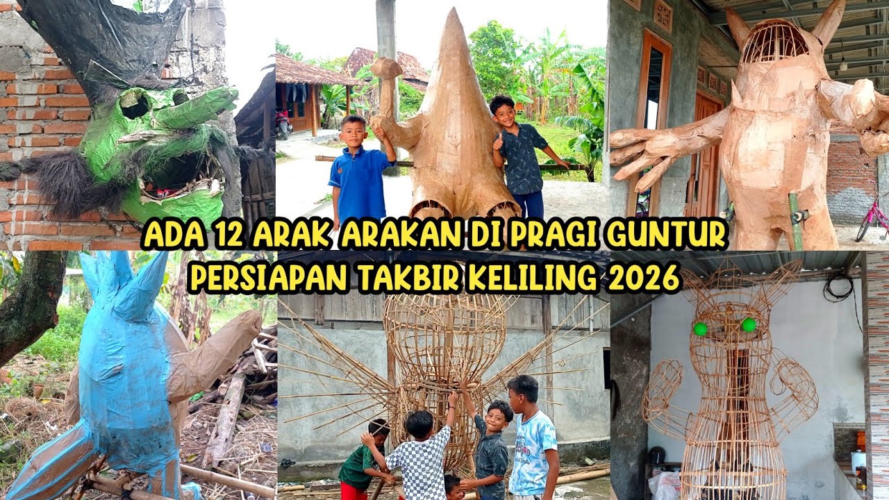 Review 12 Arak Arakan Takbir Keliling Di Pragi Guntur 2026