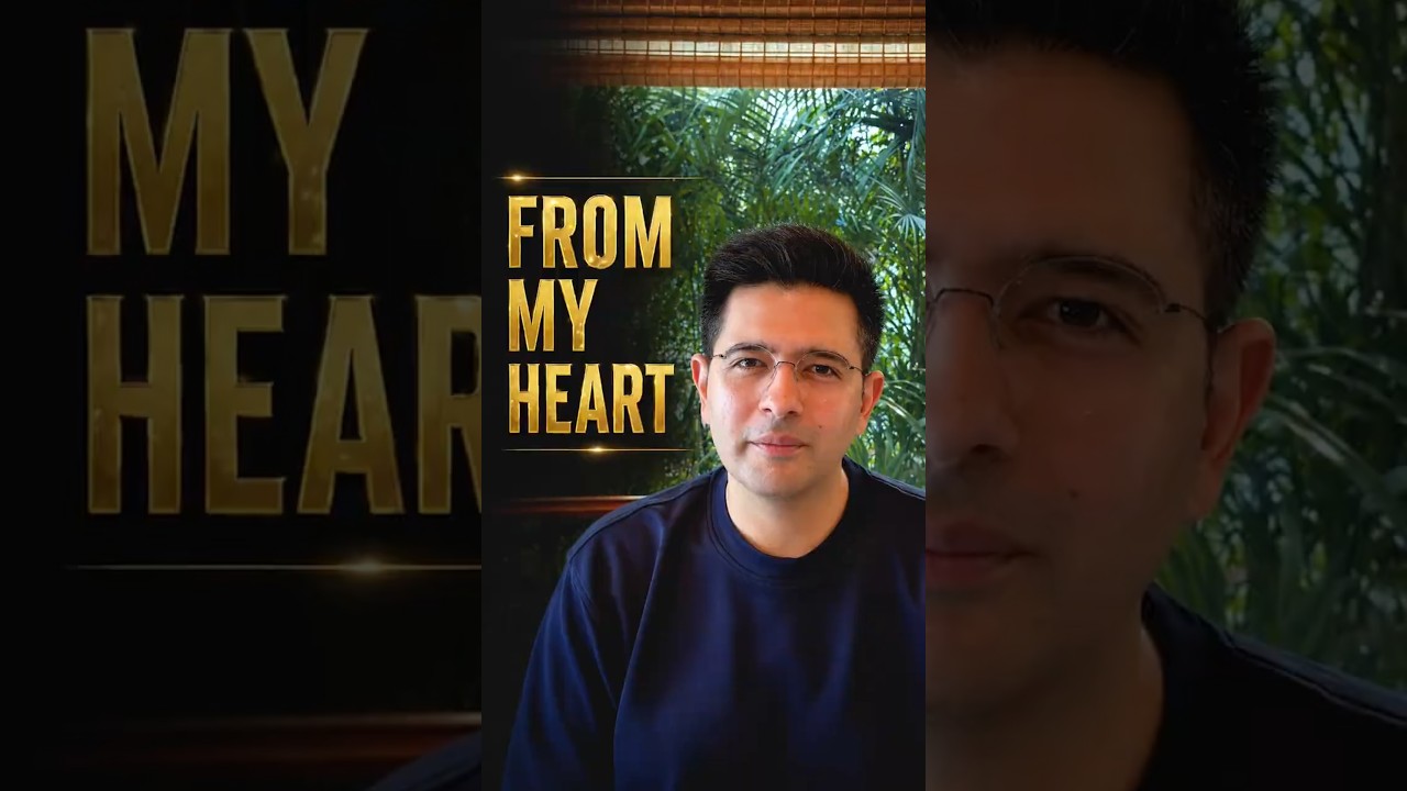 Raghav Chadha Speaks From the Heart | Message to Supporters