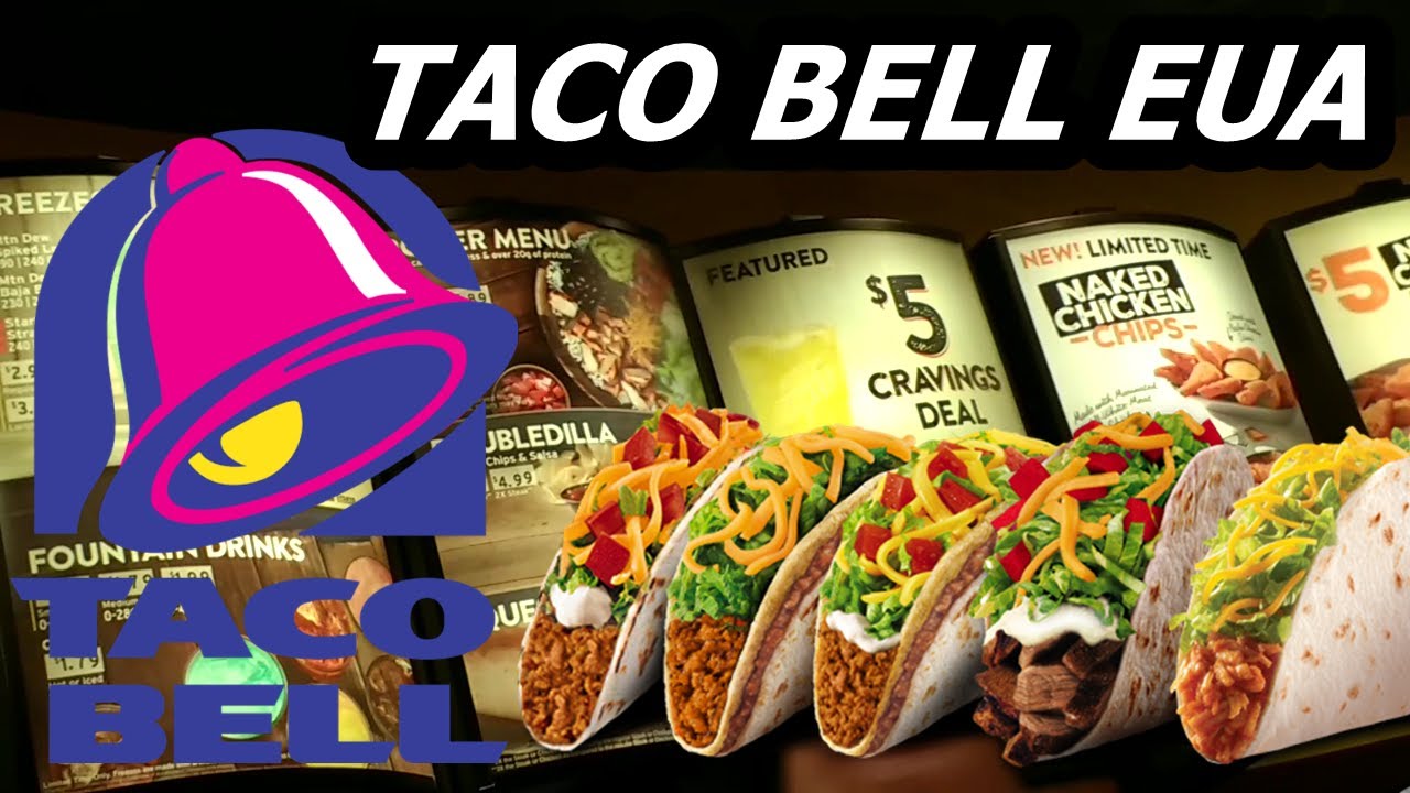 COMENDO COM $5 DOLARES nos EUA ! TACO BELL !!