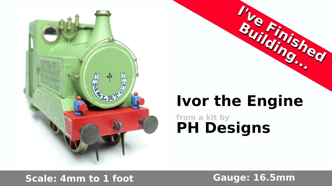 I've Finished Building.... Ivor the Engine form a kit by PH Designs