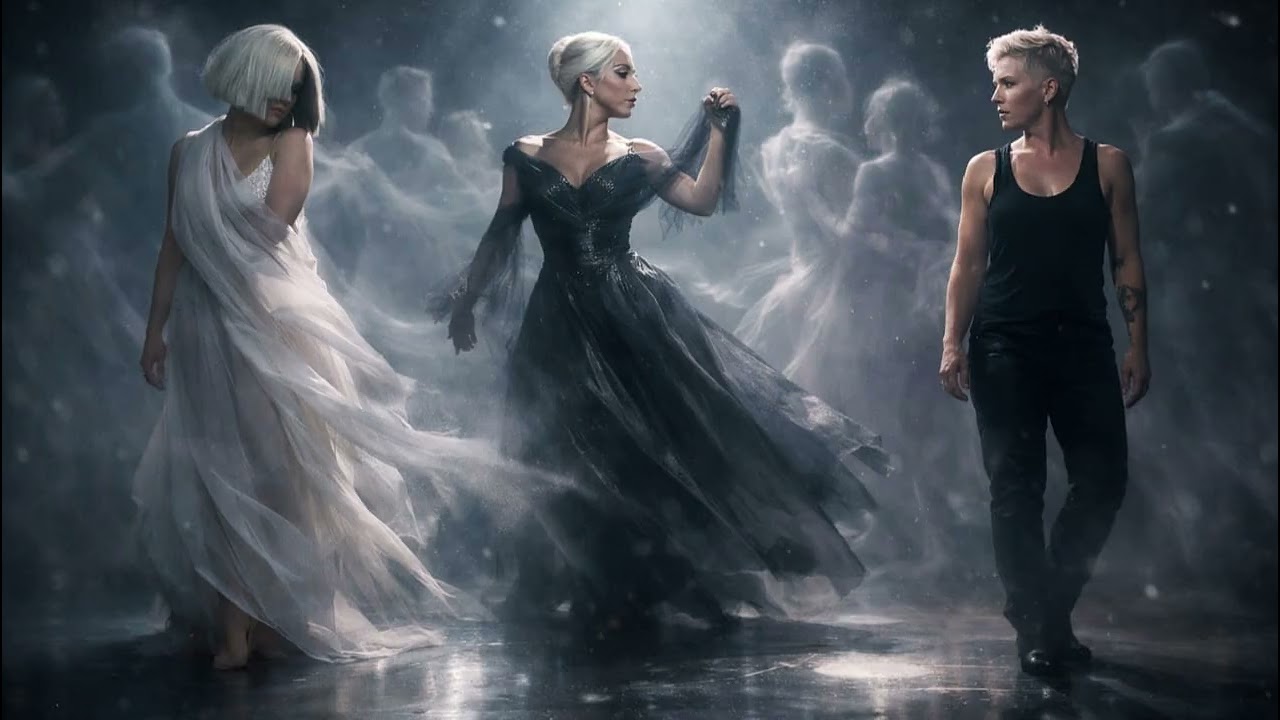 Sia ft Pink and Lady Gaga – Dancing With Your Ghost (Official AI Lyrics Video)