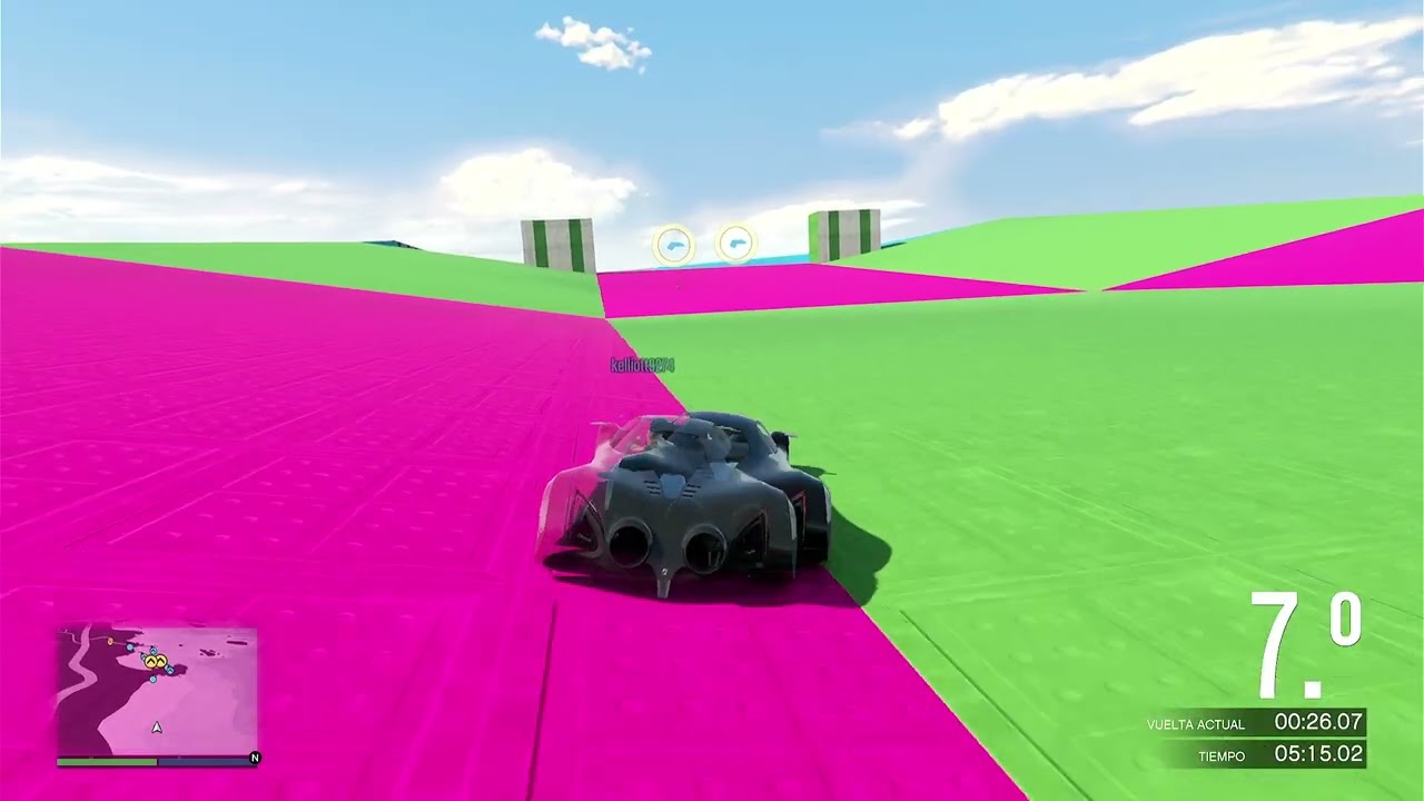 carrera de larga distancia en gta online