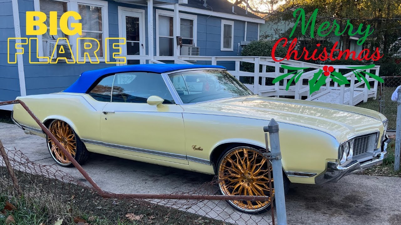 1970 Cutlass Supreme на Gold Rucci's (интервью с Big Flare)