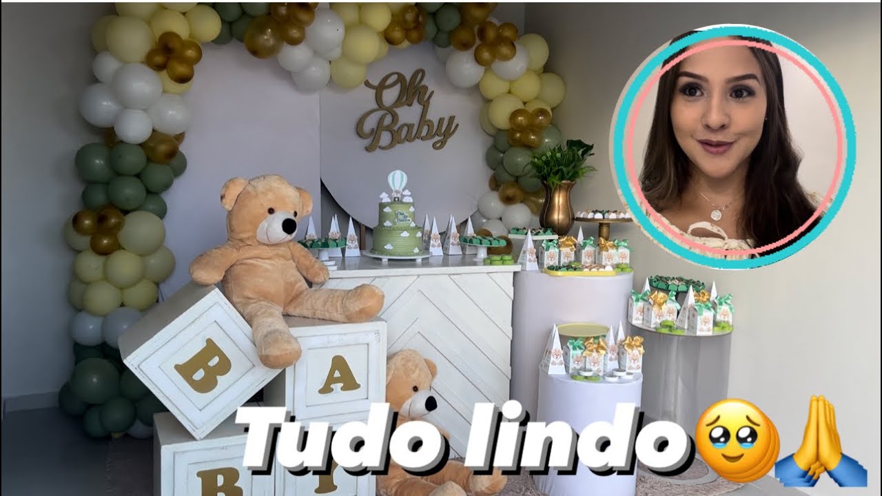 Chá de fraldas do Nicolas🥹💙