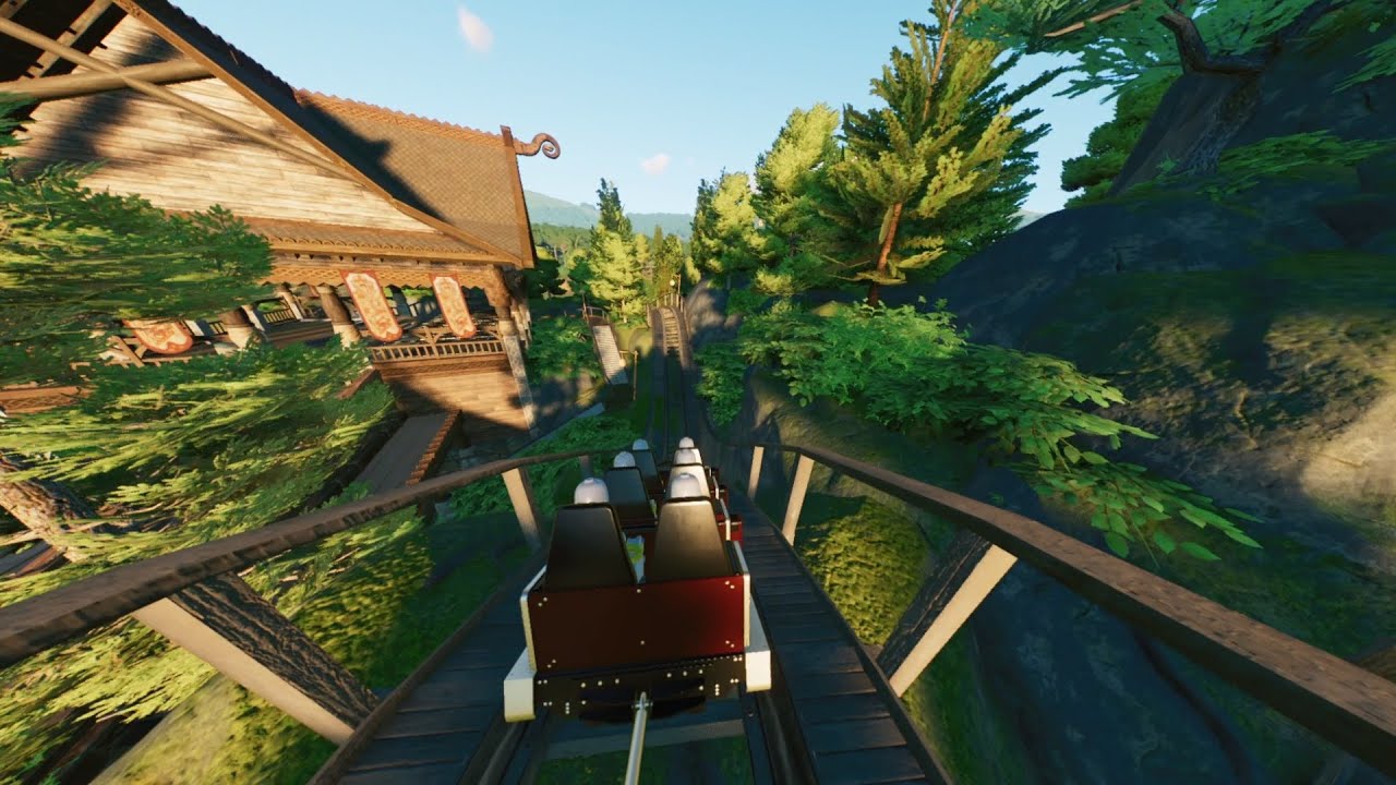 Mountain Racer Offride Planet Coaster 2 (made by Xivilor)