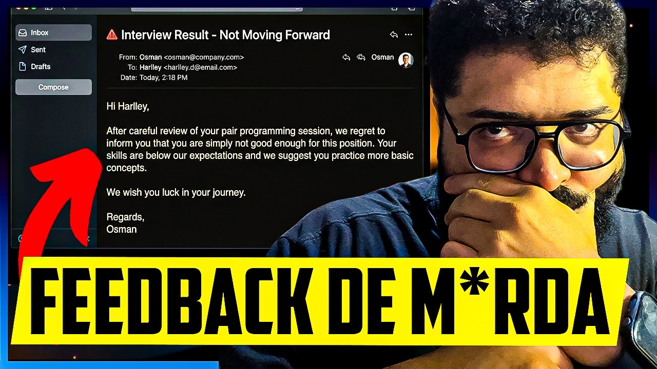 FUI REPROVADO na ENTREVISTA na GRINGA que 13 MIL PESSOAS ASSISTIRAM
