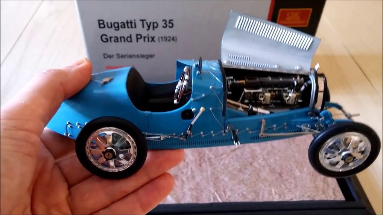 CMC Bugatti Type 35 Grand Prix 1924 die cast model