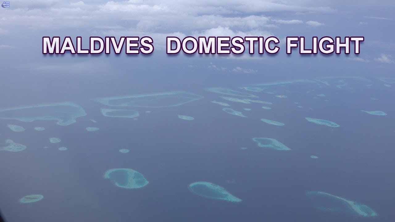 MALDIVES DOMESTIC FLIGHT - FLYME MAAMIGILI TO MALE